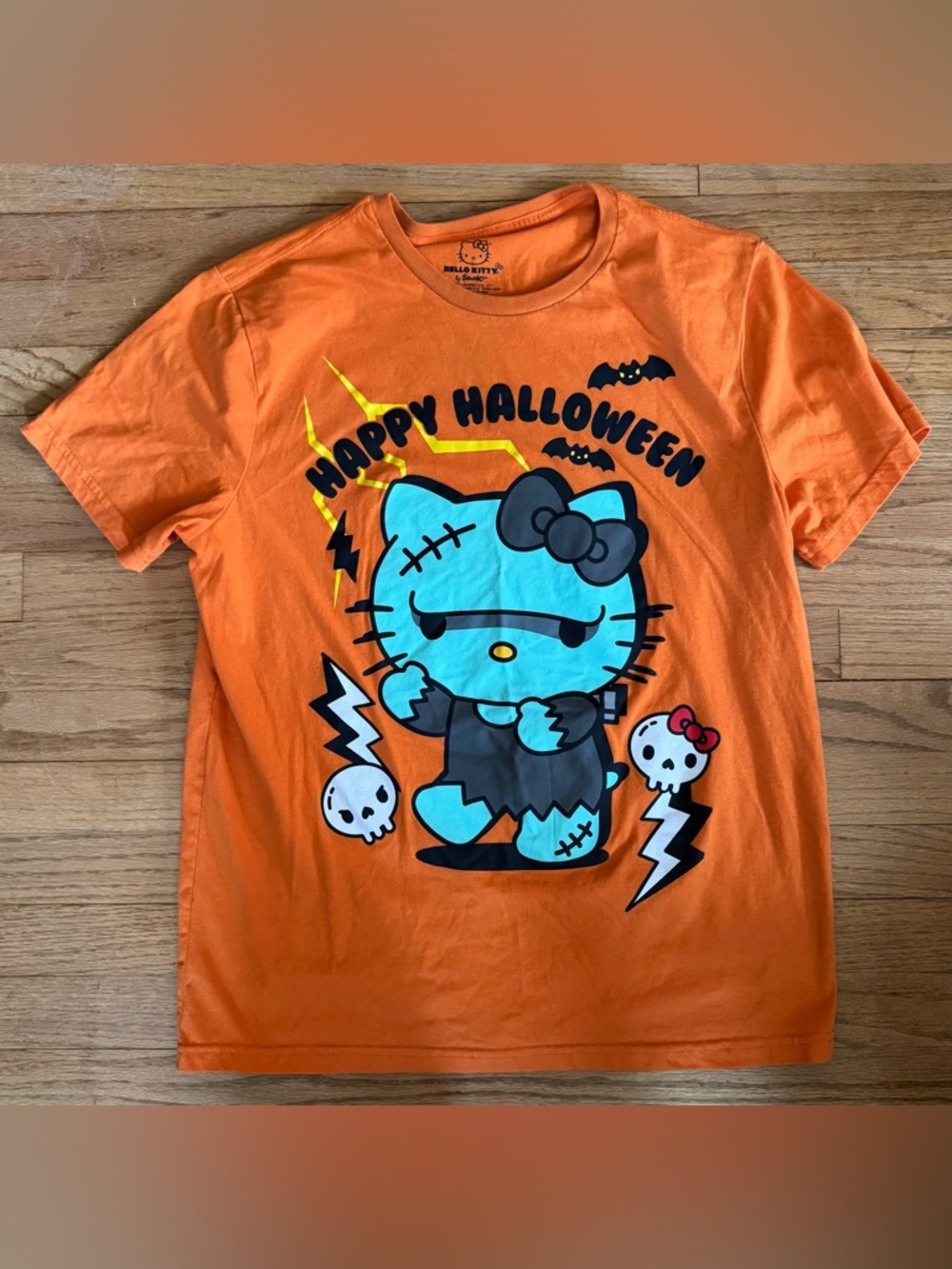 Hello Kitty Orange Halloween Tee
